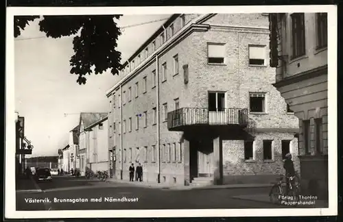 AK Västervik, Brunnsgatan med Nämndhuset