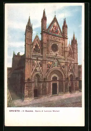 AK Orvieto, Il Duomo, Opera di Lorenzo Maitani