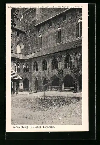 AK Marienburg, Kreuzhof, Turmecke