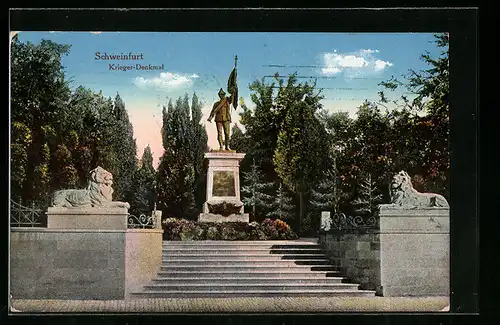 AK Schweinfurt, Krieger-Denkmal