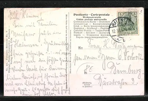 AK Berlin-Halensee, Restaurant Terrassen am Halensee