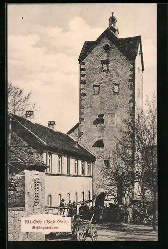 AK Alt-Orb, Teilansicht mit Gefängnisturm