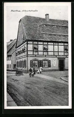 AK Hartha, Partie in der Albertstrasse