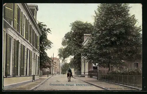 AK Enschede, Gronausche Straat