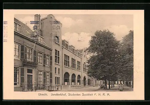 AK Utrecht, Janskerhof, Studenten Societeit P. H. R. M.