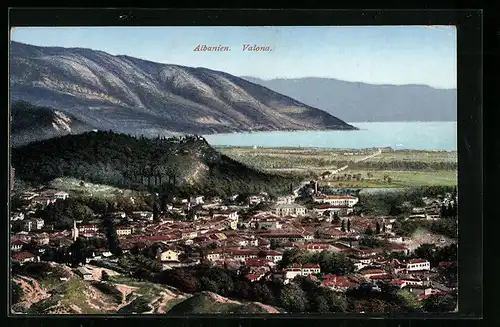AK Valona, Gesamtansicht der Stadt