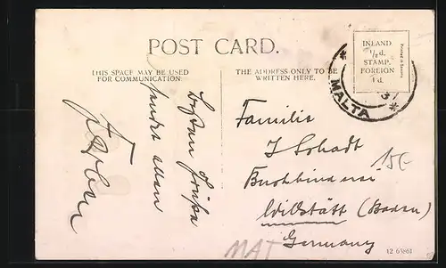 AK Valletta, View of Valletta from Senglea