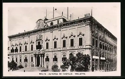 AK Valletta, Auberge de Castille