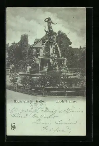 AK St. Gallen, Am Broderbrunnen