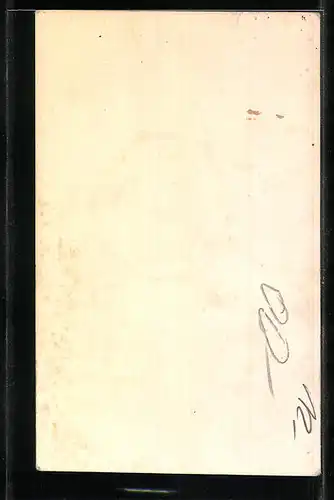 AK Musiker Willy Schneider raucht Zigarre, Autograph