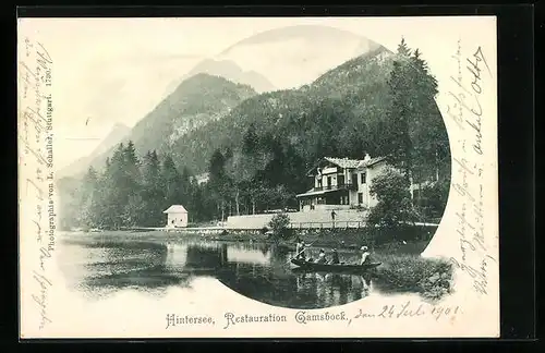 AK Hintersee, Restauration Gamsbock