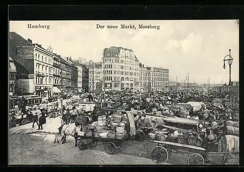 AK Hamburg, Der neue Markt, Messberg