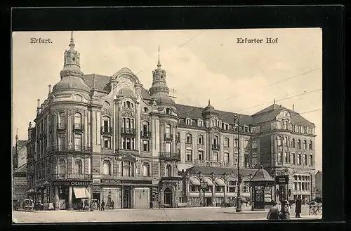 AK Erfurt, Hotel Erfurter Hof