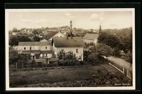 AK Hemau, Ortsansicht, Kirche