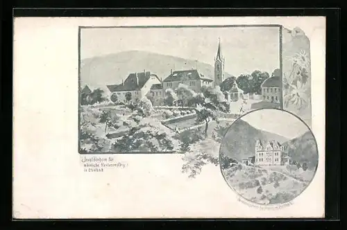 AK Etzelbach, Invalidenheim für männliche Rentenempfänger, Genesungsheim für Frauen