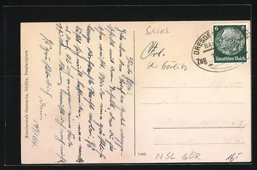 AK Kohlfurt, Strassenpartie mit Häuseransichten