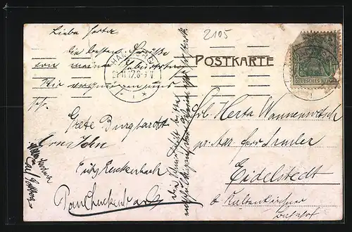 AK Fleestedt, Gasthaus Zur Erholung