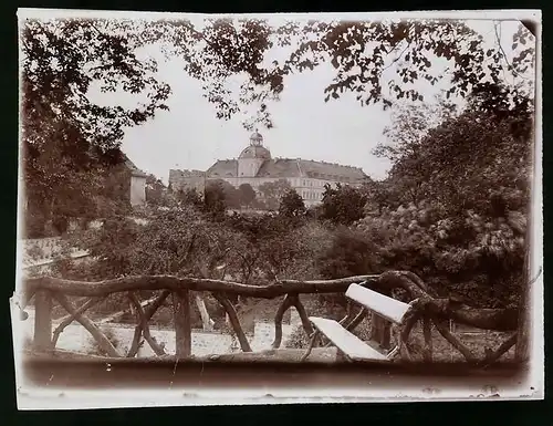 Fotografie Brück & Sohn Meissen, Ansicht Weissenfels / Saale, Blick nach dem Schloss Weissenfels