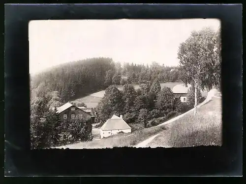 Fotografie Brück & Sohn Meissen, Ansicht Bärenfels / Erzg., Blick auf das Alte Forsthaus