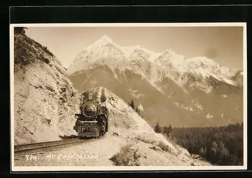 AK Mt. Chancellor along the line of the Canadian Pacific Railway