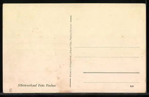 AK Frassdorf, Ortsansicht mit Hochriss