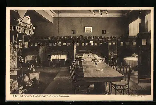 AK Xanten, Hotel van Bebber, Gastzimmer