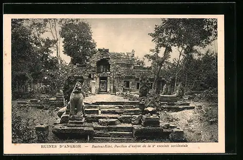 AK Angkor, Ruines d`Angkor, Banteai-Kdei