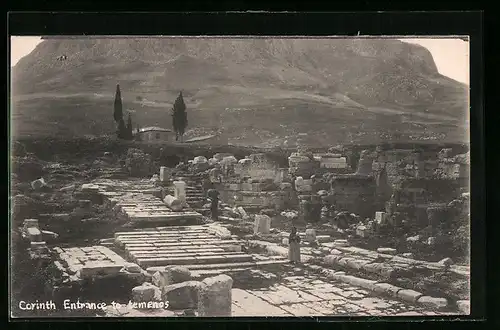 AK Corinth, Entrance to temenos