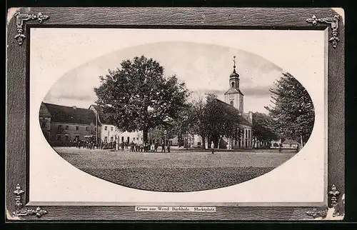 AK Wend. Buchholz, Blick auf den Marktplatz