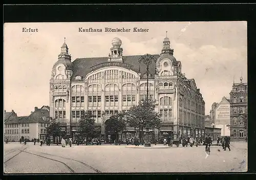 AK Erfurt, Kaufhaus Römischer Kaiser