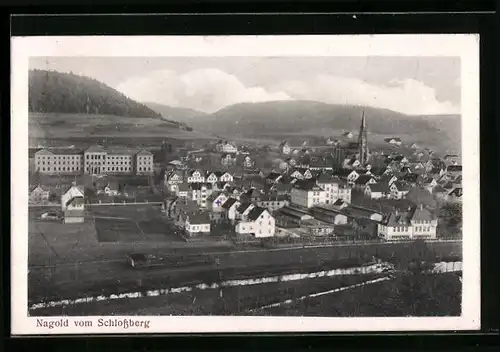 AK Nagold, Blick vom Schlossberg