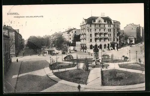 AK Kassel, Friedrich-Wilhelmsplatz