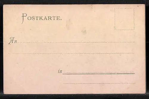 AK Bretten, Ansicht aus der Vogelschau