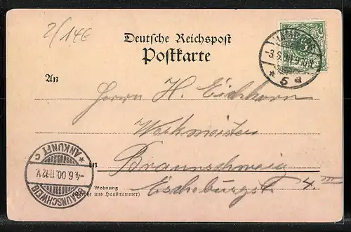 AK Hamburg-St.Georg, Alsterlust mit Booten