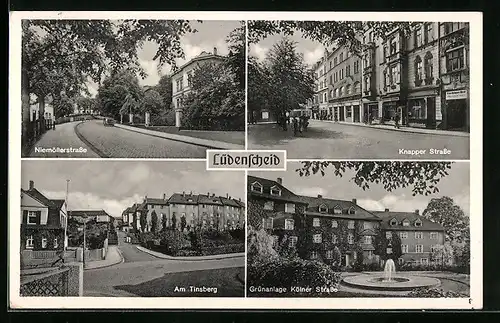 AK Lüdenscheid, Niemöllerstrasse, Am Tinsberg