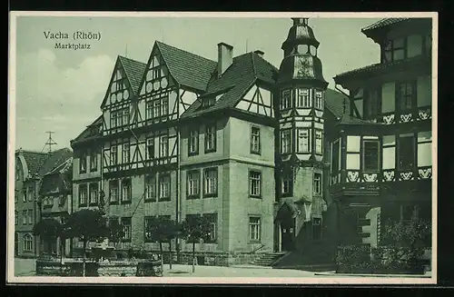 AK Vacha /Rhön, Ansicht Marktplatz