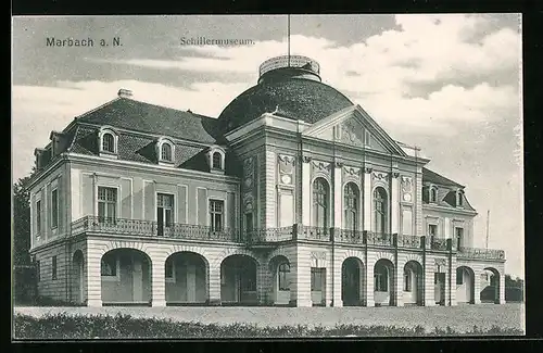 AK Marbach a. N., Schillermuseum
