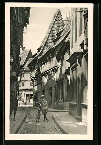 AK Braunschweig, Strassenpartie Meinhardshof