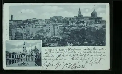 AK Loreto, Totalansicht, Kirche