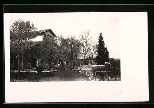 AK Anticoli Corrado, Gasthaus im Sonnenschein