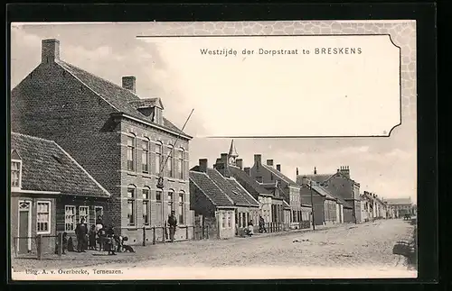 AK Breskens, Westzijde der Dorpstraat