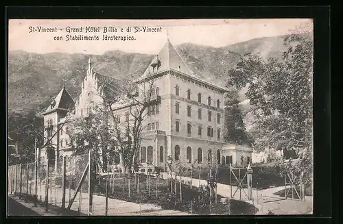 AK St. Vincent, Grand Hotel Billia e di St. Vincent con Stabilimento Idroterapico