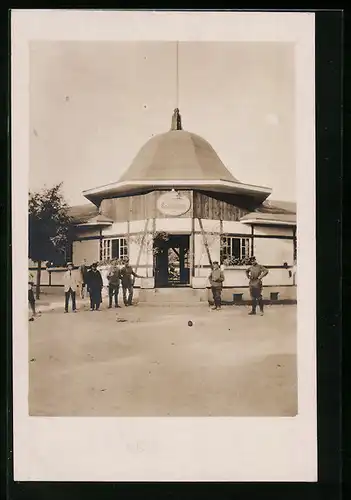 Foto-AK Uesküb, Deutsches Soldatenheim