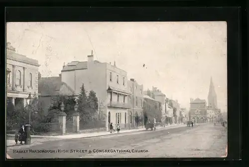 AK Market Harborough, High Street and Congregational Church