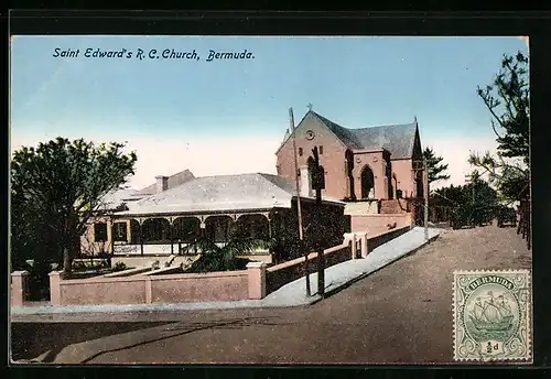 AK Bermuda. Saint Edward's R. C. Church