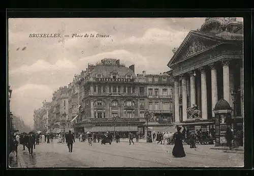 AK Brüssel / Bruxelles, Place de la Bourse