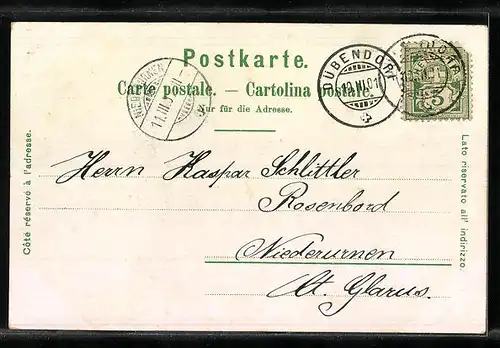 Lithographie Basel, Theater, Spalen-Thor