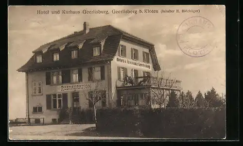AK Kloten, Hotel und Kurhaus Geerlisburg