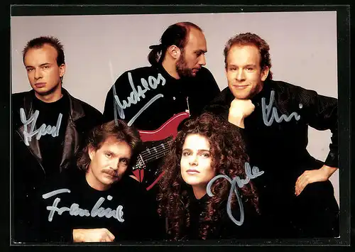 AK Musikerin Jule Neigel und Band, Autograph