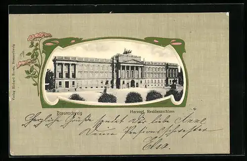 AK Braunschweig, Herzogl. Residenzschloss